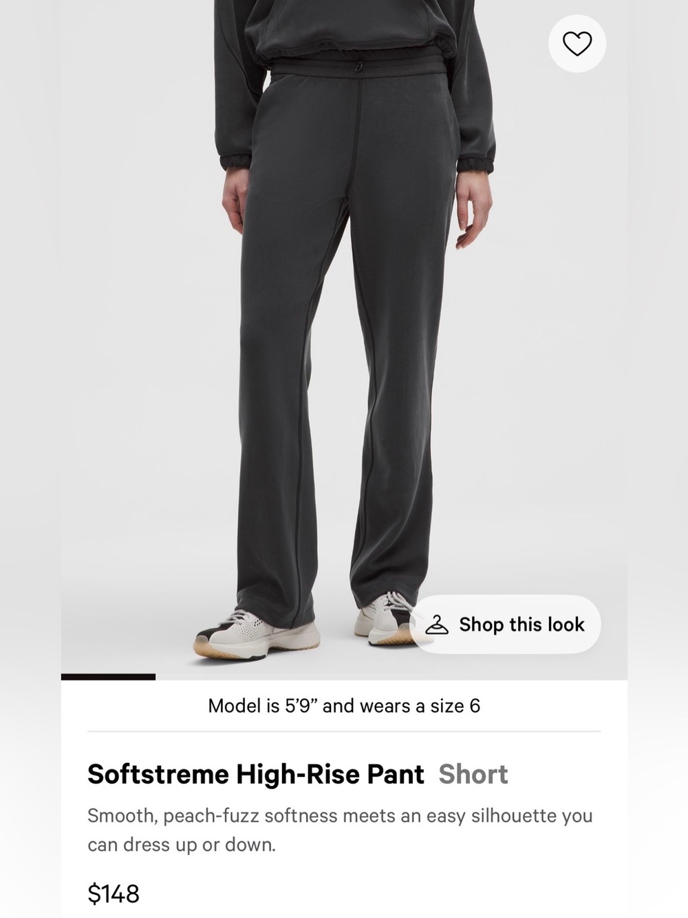Lululemon Softstreme High-Rise Pant